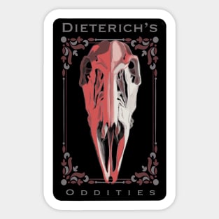 Dieterich’s Oddities Sticker